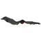 30" Hanging Bat with Lighted Red Eyes Halloween Decoration